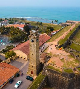 An,Aerial,Shot,Of,The,Galle,Dutch,Fort,In,Sri