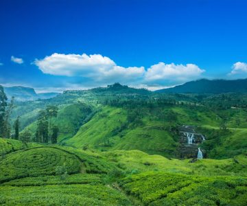 Beautiful,St.clairs,Waterfall,Landscape,In,Sri,Lanka